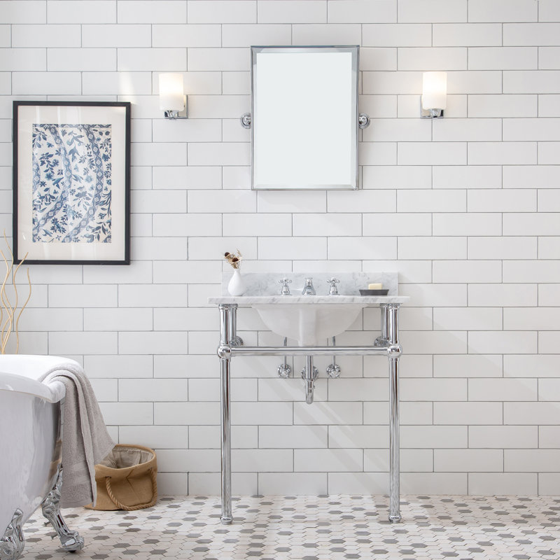 Greyleigh™ Copeland Wall Mounted Bathroom Vanity Frame & Reviews | Wayfair